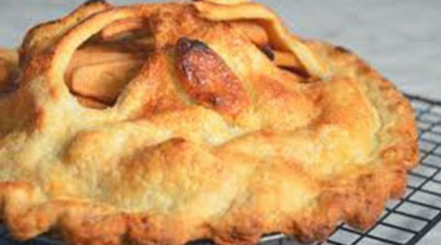 Mile high apple pie