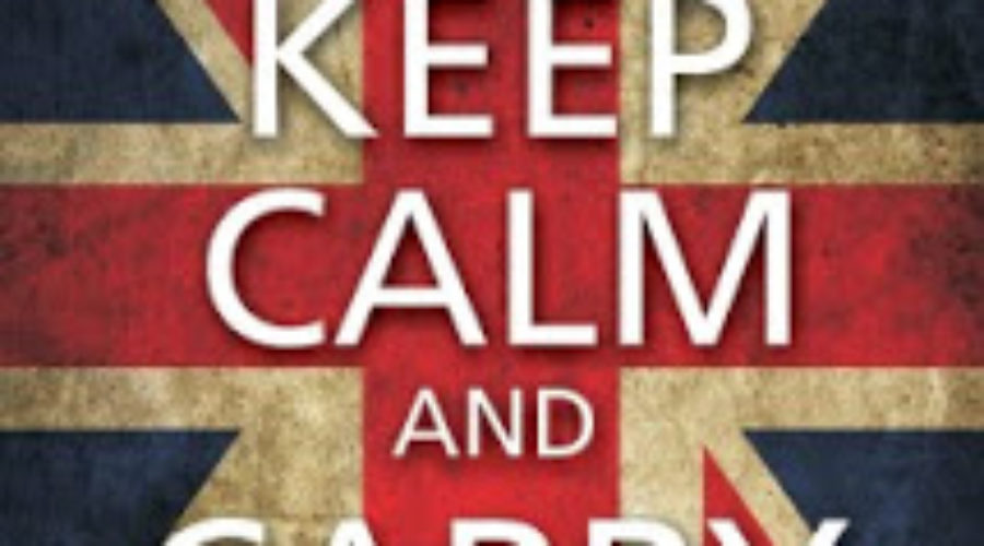 Keep calm and carry on