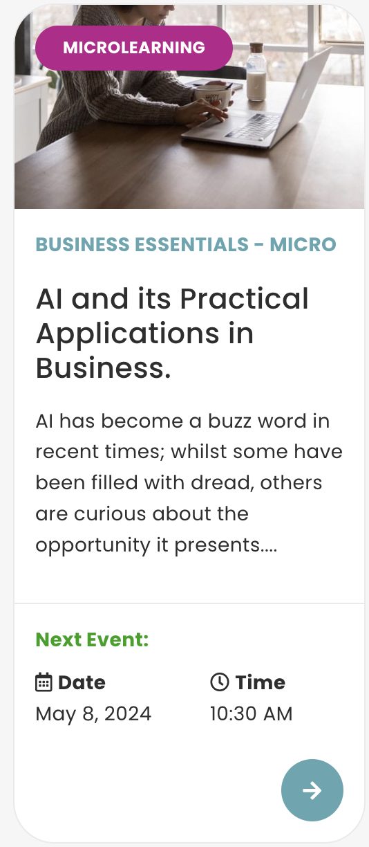 Learn AI for business applications to work smarter